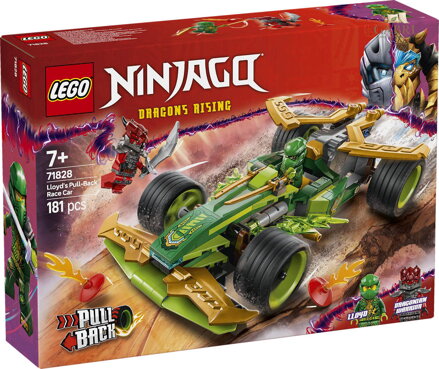 LEGO NINJAGO Lloydovo závodní auto zpětný chod 71828 STAVEBNICE