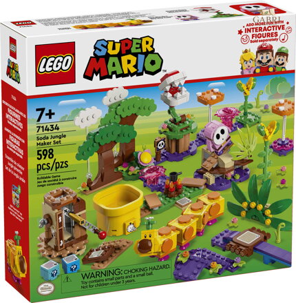 LEGO SUPER MARIO Tvořivá sada Soda Jungle 71434 STAVEBNICE