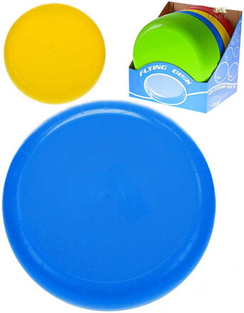 Baby disk házecí talíř 23cm frisbee 4 barvy plast