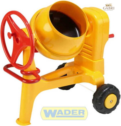 WADER Dětská míchačka Construct žlutá 38937