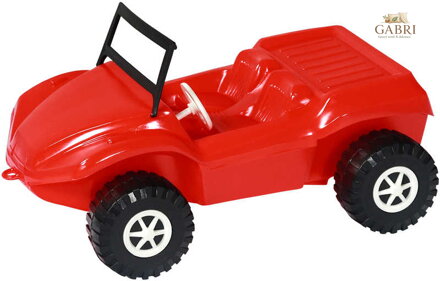 SMĚR Auto Buggy 24cm lehké plastové červené bugina
