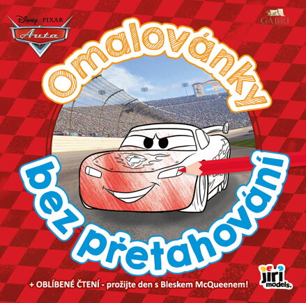 JIRI MODELS Omalovánky bez přetahování Auta (Cars)