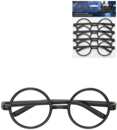 KARNEVAL Brýle Harry Potter set 4ks plast *KARNEVALOVÝ DOPLNĚK*