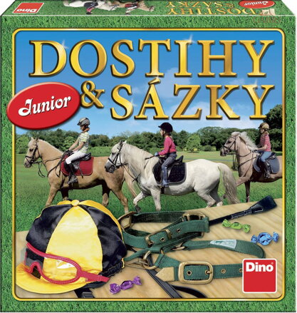 DINO Hra Dostihy a sázky junior *SPOLEČENSKÉ HRY*