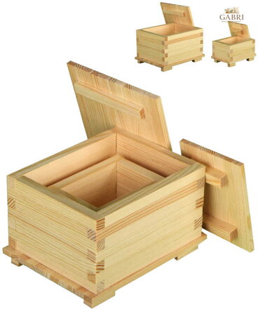 WALACHIA Truhly W54 Creative Kit DŘEVĚNÁ STAVEBNICE