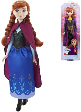MATTEL Panenka Anna Frozen (Ledové Království) blister 2 druhy