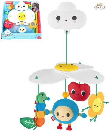 FISHER PRICE Baby Happy World Kytička se závěsnými hračkami pro miminko