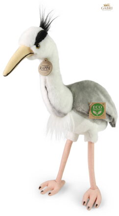 PLYŠ Pták Volavka 35cm Eco-Friendly *PLYŠOVÉ HRAČKY*