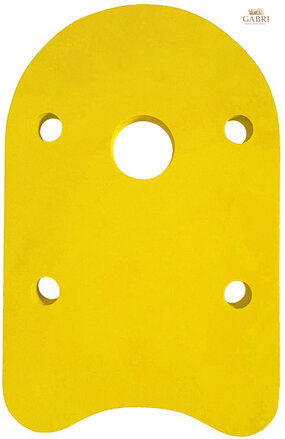 MATUŠKA-DENA Plovák Dena 48x30cm žlutý plavací deska
