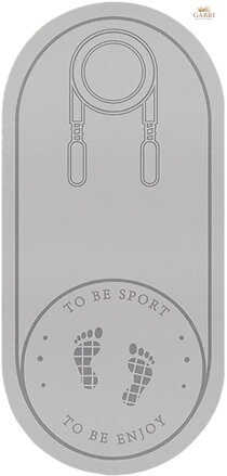 MERCO Podložka tlumící Jumping Mat 140x66cm na skákání a cvičení šedá