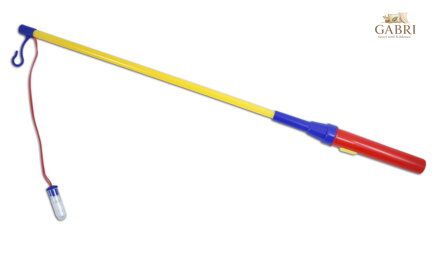 Hůlka (držák) na lampióny plast na baterie, se světlem