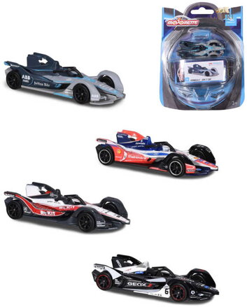 MAJORETTE Auto Formule-E Deluxe Gen 2 kovová závodnička 8cm 4 druhy