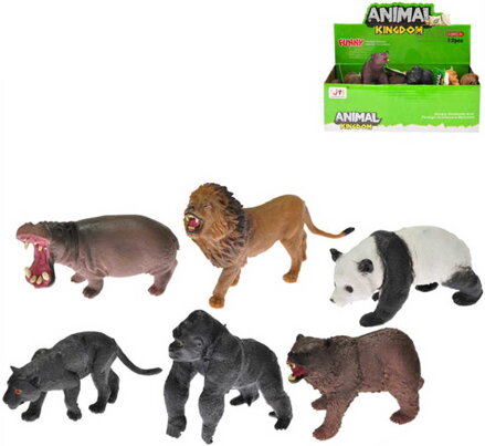 Zvířátko plastové safari 8-10cm 12 druhů