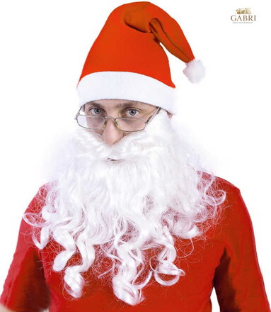 KARNEVAL Vousy Santa pro dospělé KARNEVALOVÝ DOPLNĚK
