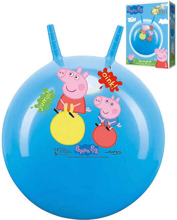 JOHN Hopsadlo modré Peppa Pig skákací míč 50cm s úchyty v krabici