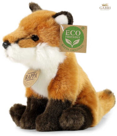 PLYŠ Liška sedící 18cm Eco-Friendly *PLYŠOVÉ HRAČKY*
