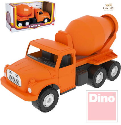 DINO Tatra T148 klasické nákladní auto na písek 30cm oranžová domíchávač betonu