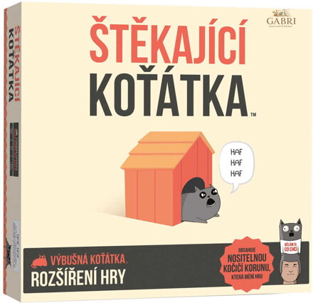 ADC Hra Výbušná koťátka 3. rozšíření Štěkající koťátka *SPOLEČENSKÉ HRY*