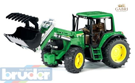 BRUDER 02052 (2052) Traktor John Deere 6920 s přední lžící
