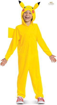 KARNEVAL Šaty Pikachu Pokémon vel. M (94-109cm) 3-4 let *KOSTÝM*