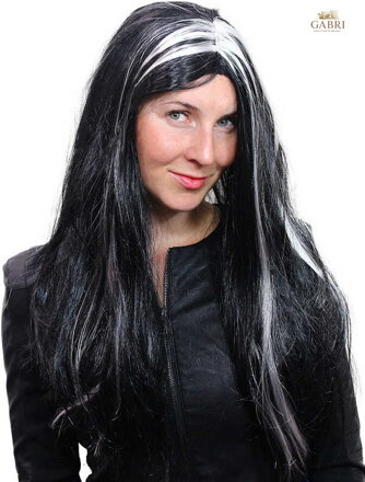 KARNEVAL Paruka na hlavu čarodějnice halloween KARNEVALOVÝ DOPLNĚK