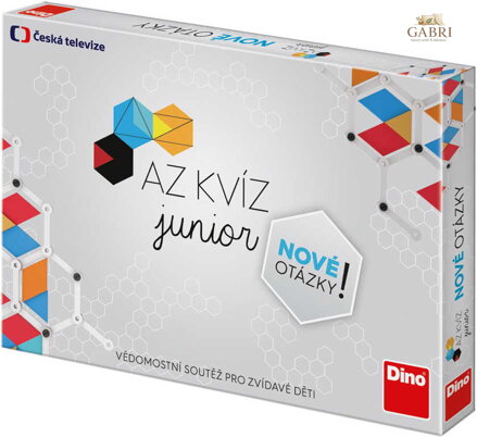 DINO Hra AZ KVÍZ Junior Nové otázky *SPOLEČENSKÉ HRY*