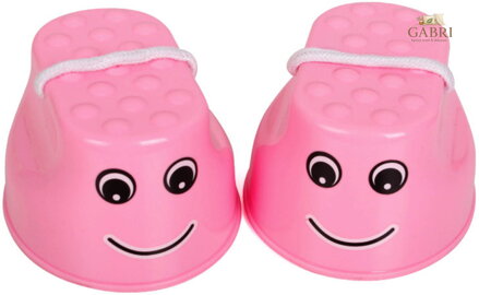 MERCO Chůdy Smile dětské balanční protiskluzové růžové plast