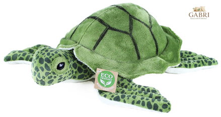PLYŠ Želva mořská 25cm zelená Eco-Friendly *PLYŠOVÉ HRAČKY*
