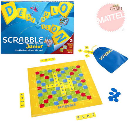 MATTEL Hra Scrabble Junior   * SPOLEČENSKÉ HRY *