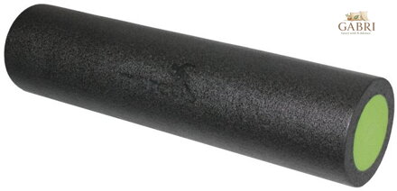 MERCO Válec masážní 60x15cm fitness roller pěnový černo-zelený