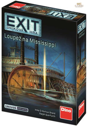 DINO Hra úniková Exit Loupež na Mississippi *SPOLEČENSKÉ HRY*