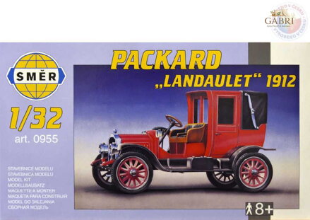 SMĚR Model auto Packard Landaulet  1912  1:32 (stavebnice auta)