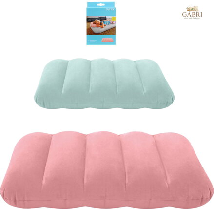 INTEX  Polštář nafukovací Kidz relaxační pastelový 2 barvy 68676