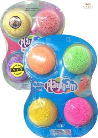 PlayFoam pěnová kuličková modelína boule set 8 barev holčičí