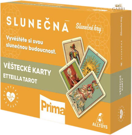 EP Line Hra karty věštecké Slunečná v krabici *SPOLEČENSKÉ HRY*