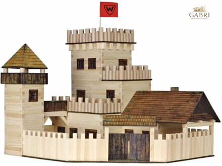 WALACHIA Hrad W19 Hobby Kit DŘEVĚNÁ STAVEBNICE