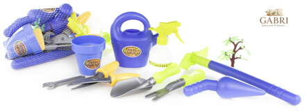 Zahradnické pracovní nářadí dětské set s konvičkou malý zahradník plast