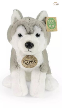 PLYŠ Pes husky 23cm  *PLYŠOVÉ HRAČKY*
