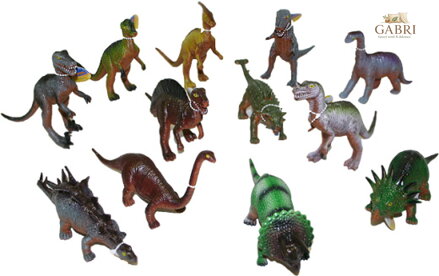 Zvířata dinosauři 21cm plastové figurky zvířátka různé druhy