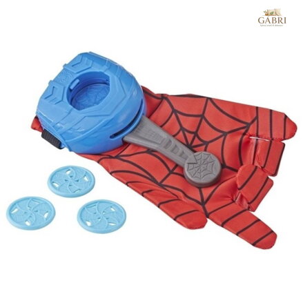 HASBRO Funkční rukavice Spiderman Marvel s vystřelovačem disků