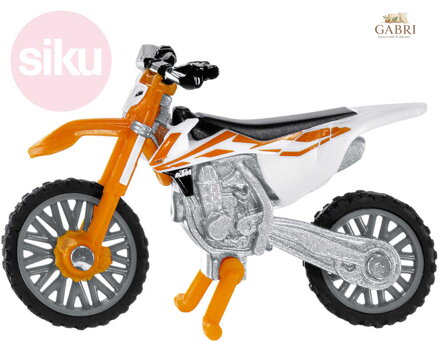 SIKU Motorka terénní KTM SX-F 450 cross model kov 1391