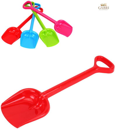 Lopatka baby barevná plastová 50cm na písek 4 barvy