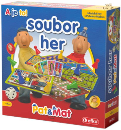 EFKO Velký soubor her Pat a Mat *SPOLEČENSKÉ HRY*