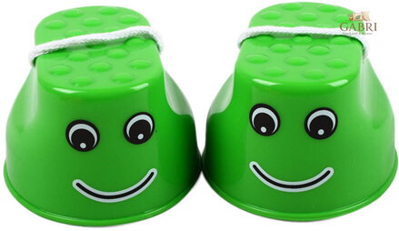 MERCO Chůdy Smile dětské balanční protiskluzové zelené plast