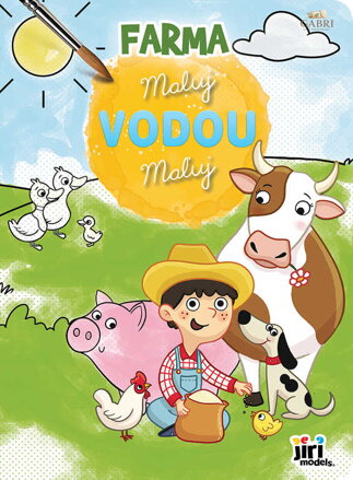 JIRI MODELS Maluj vodou Farma omalovánky