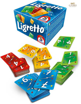 ADC HRA Ligretto modré *SPOLEČENSKÉ HRY*