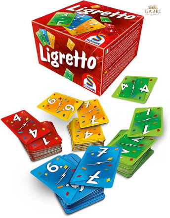 ADC HRA Ligretto červené  *SPOLEČENSKÉ HRY*
