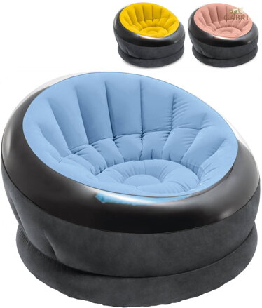 INTEX Křeslo nafukovací Empire zahradní nábytek 3 barvy 68582