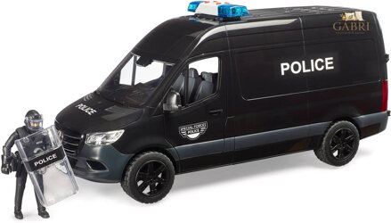 BRUDER 02685 Auto Policie Mercedes-Benz Sprinter set s policistou