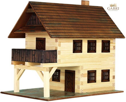 WALACHIA Radnice W14 Hobby Kit DŘEVĚNÁ STAVEBNICE